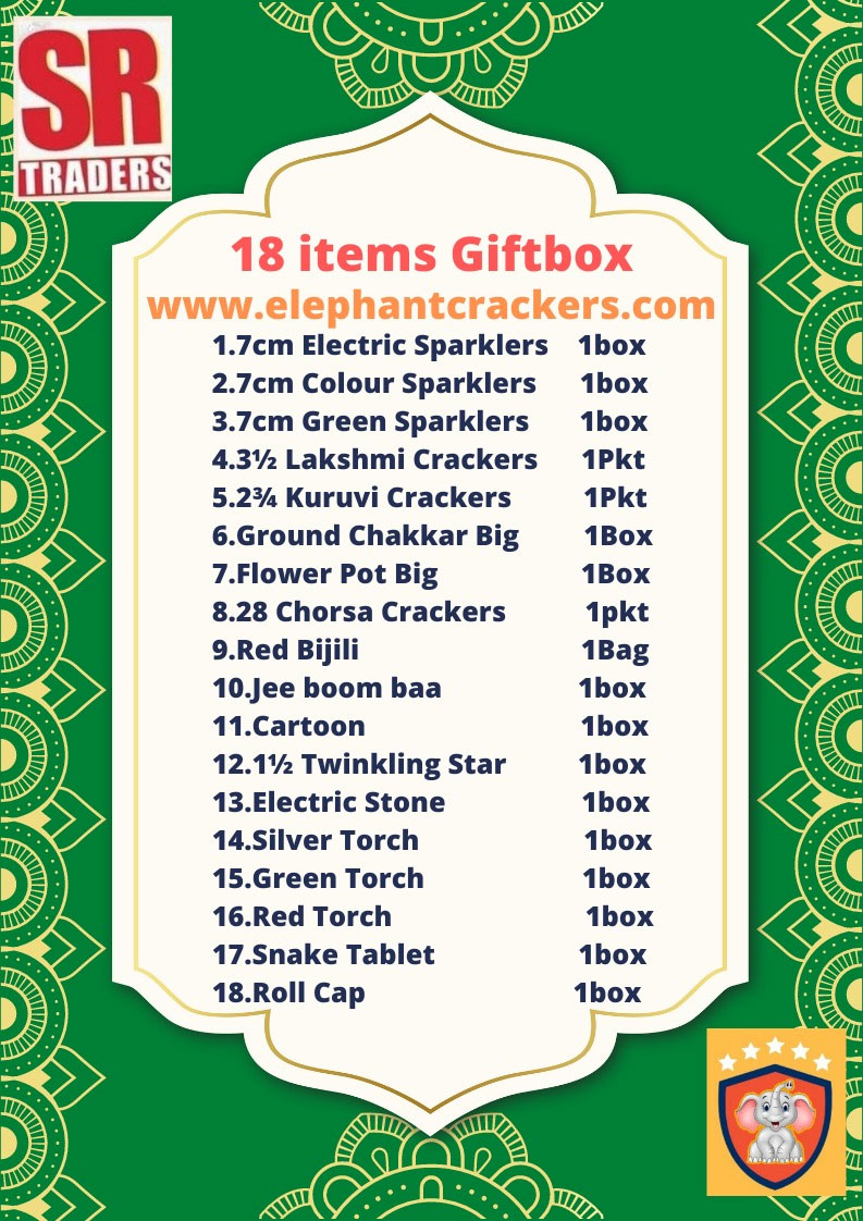 Crackers Safety Tips | Online Diwali Shopping | Buy Sivakasi Crackers |  Crackers Sivakasi Tamilnadu India | Sivakasi Wholesale Crackers Pricelist |  Elephant Crackers (SR Traders) | Crackers Gift Box Online